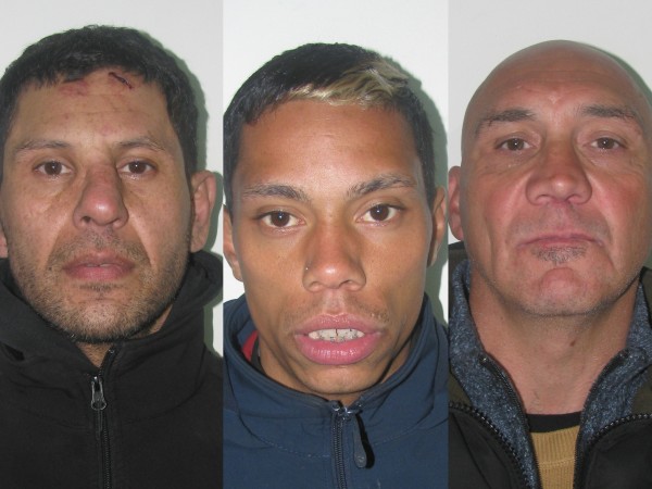 Tres hombres condenados por robar comercios y motos