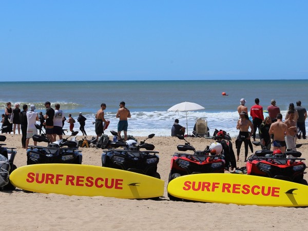 Guardavidas de Maldonado bajan a las playas por los fines de semana y luego en diciembre todos los días