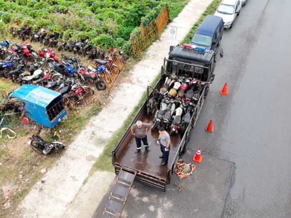 Así es el proceso que realizan con las motos incautadas: Ministerio del Interior divulgó imágenes