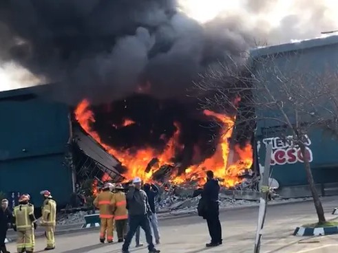 Punta Shopping, incendio, Bomberos