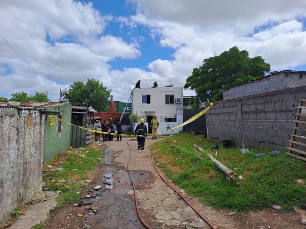 incendio, mujer calcinada, homicidio,