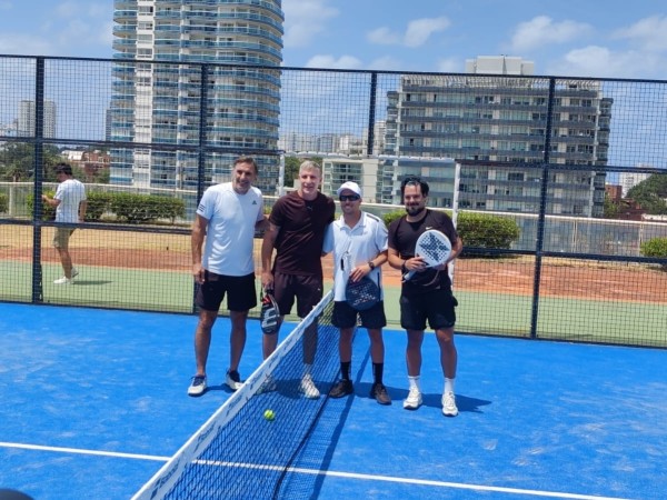 Palermo y Schiavi brillaron en el pádel de Punta del Este