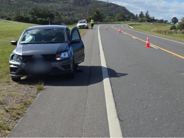 Un hombre se debate entre la vida y la muerte tras ser atropellado en Ruta 8
