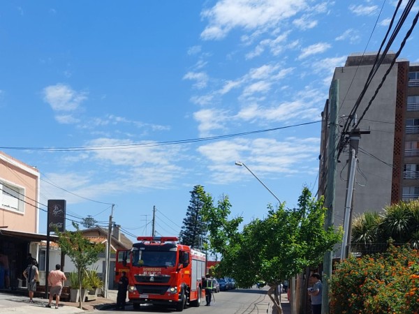 Incendio, pizzería, aparato