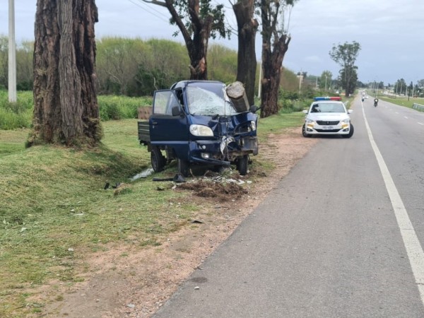 siniestro tránsito, sodimac, ruta 39, maldonado