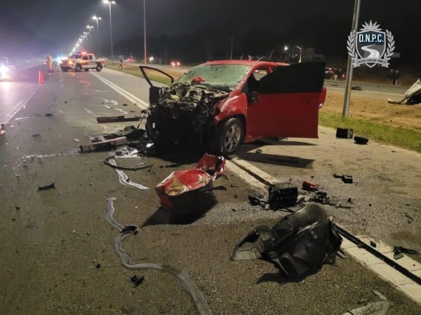 Siniestro en ruta Interbalnearia: los dos vecinos de Piriápolis están fuera de peligro