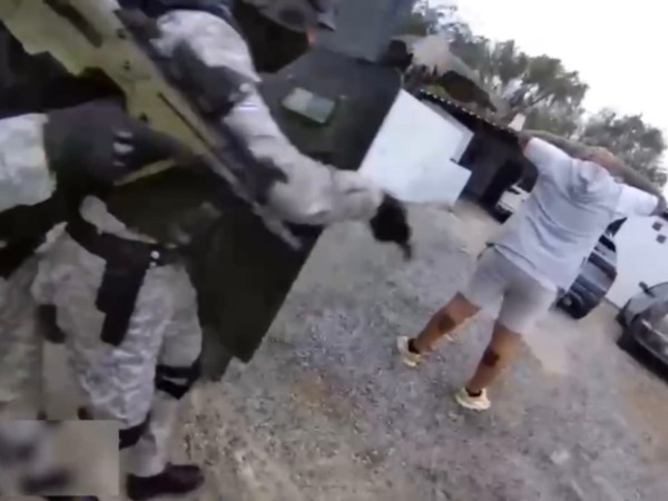 VIDEO: así fue la detención de “El Kane” durante el allanamiento en San Carlos