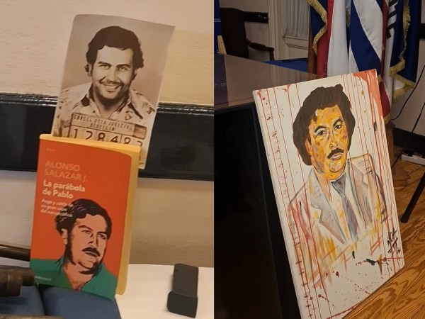 Allanamiento y detención de “El Kane”: incautaron libros y cuadros de Pablo Escobar