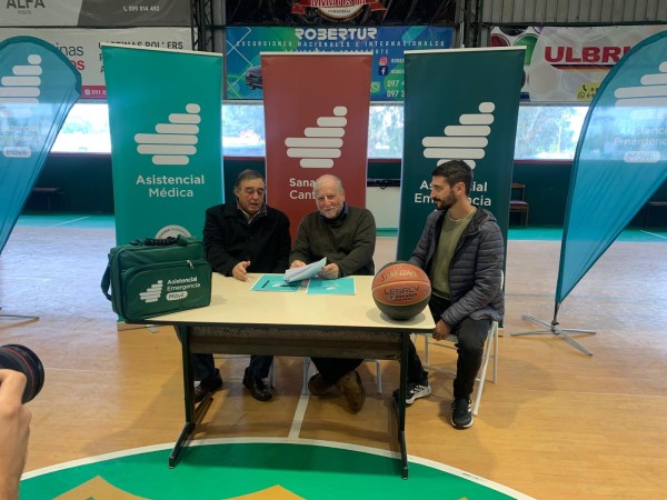 Deportivo Maldonado firmó convenio con Asistencial Médica para el básquetbol del club