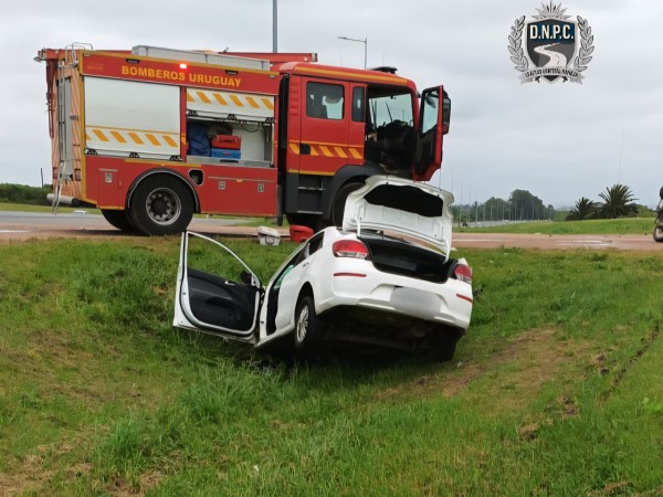 Un hombre murió al despistar con su auto en Ruta 1