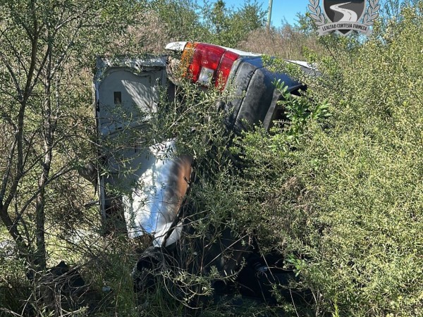 Siniestro fatal en Ruta 3: falleció un hombre tras un choque entre un auto y un camión