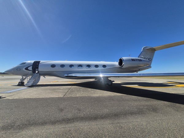 Punta del Este recibió el Gulfstream G600, avión de 64 millones de dólares