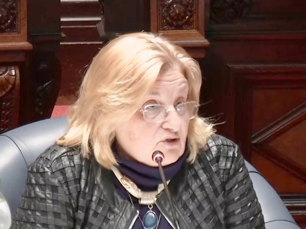Senadora Bianchi dijo que el presidente Orsi “no sabe ni siquiera usar el idioma español” y que no lo reconoce como jefe de Estado