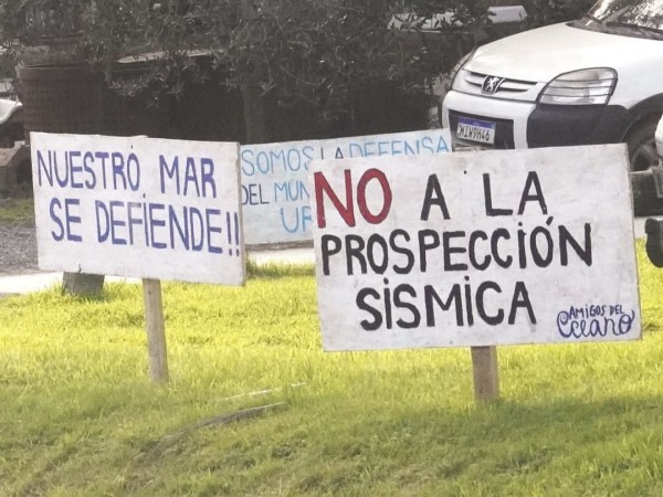 Amigos del Océano presentó más de 1800 firmas para pedir que se cancelen las prospecciones sísmicas frente a la costa uruguaya