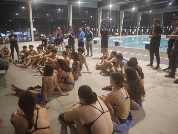 La Federación Uruguaya de Natación realizó un exitoso Training Camp con entrenadores y nadadores de selección de todo el país en Maldonado