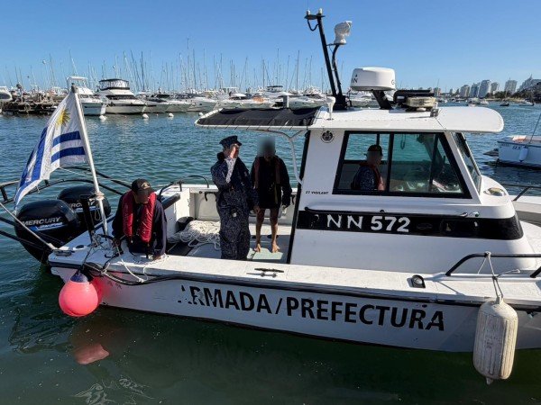 Tras intensa búsqueda hallaron al ciudadano argentino que estaba siendo buscado en el mar