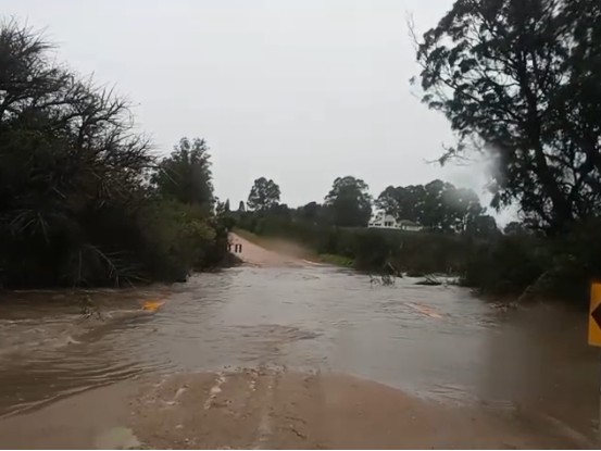 El temporal no ha causado grandes daños ni complicaciones en Maldonado
