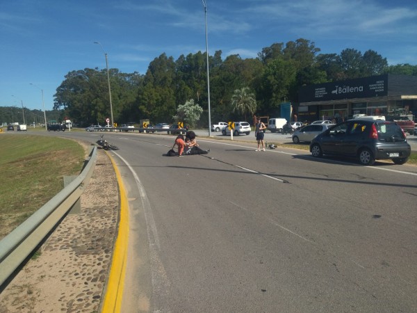 moto,atropelló,camioneta