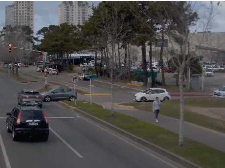Intendencia divulgó videos de múltiples automovilistas que no respetan semáforos en rojo