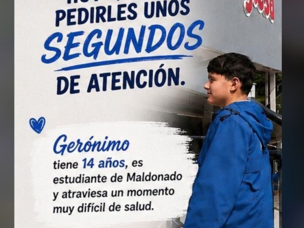 Una familia de Maldonado pide colaboración para un joven internado en CTI por gripe influenza A