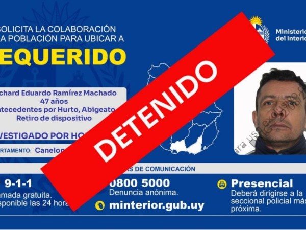Fue detenido uno de los hombres buscados por el asesinato de una mujer en Playa Verde