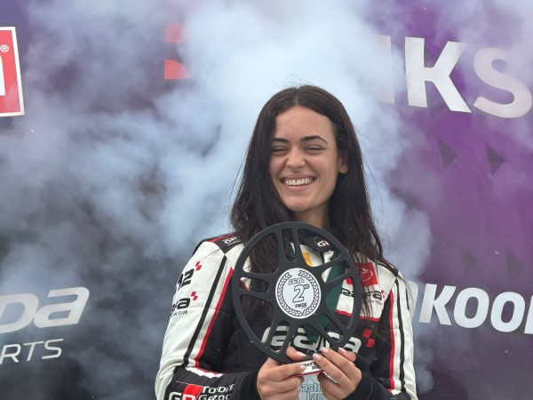 Maite Cáceres sigue sumando podios a su carrera deportiva: tres en Homestead