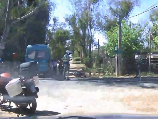 Siniestro de tránsito en Balneario Buenos Aires dejó una persona lesionada