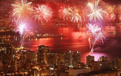 Celebración de Año Nuevo sin incidentes graves