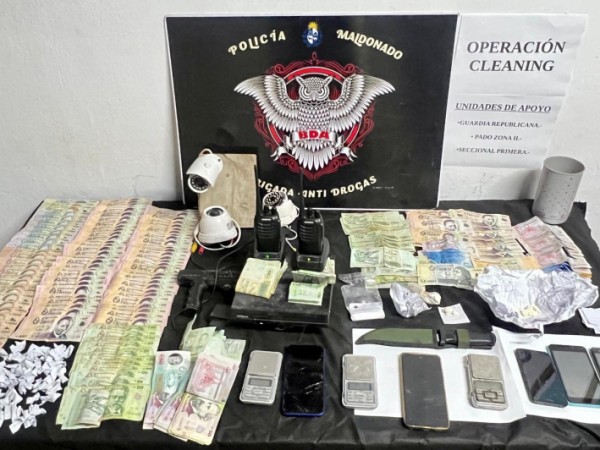 Operación antidrogas culminó con cuatro condenados y múltiples incautaciones, entre ellas una moto robada a un policía