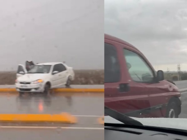 Varios vehículos sufrieron aquaplaning y protagonizaron siniestros de tránsito en Maldonado