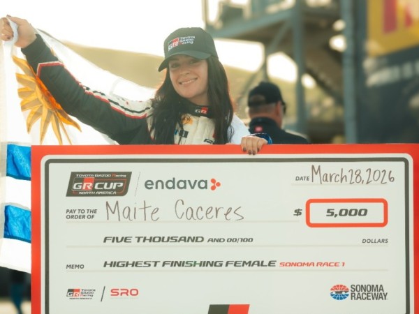 Maite Cáceres ganó la Copa Damas en Sonoma y sigue sumando en Estados Unidos