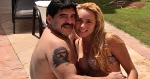 Maradona echó a su novia de Dubai