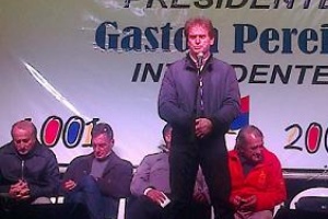 Gastón Pereira candidato: llegar temprano y bien