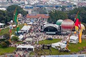 Maldonado promocionado en la feria Expointer