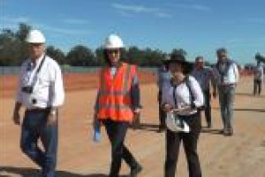 Intendente Hernández recorrió obras en construcción en Maldonado y Punta del Este