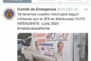 Presidente del Comité de Emergencias aclaró uso del Twitter 