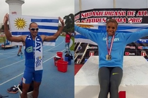 Gloriosa y dorada jornada en Atletismo