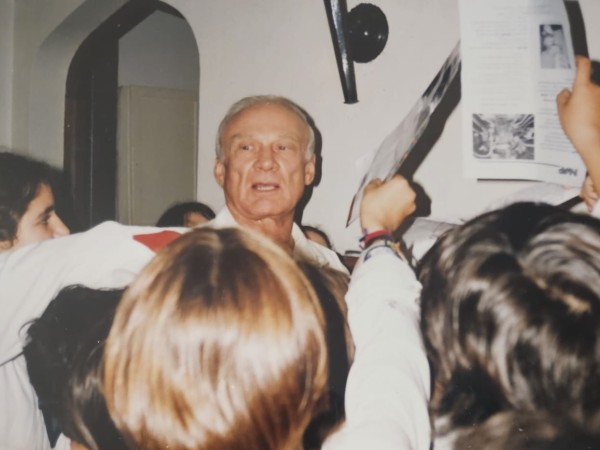 A 57 años de la llegada del hombre a la Luna: el día que el astronauta Buzz Aldrin visitó Maldonado