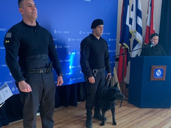 Nuevo acto de reconocimiento a policías de Maldonado