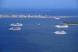 Quedó inaugurada formalmente la temporada de cruceros en Punta del Este