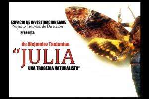 "Julia una Tragedia Naturalista" en Teatro Casa de la Cultura de Maldonado