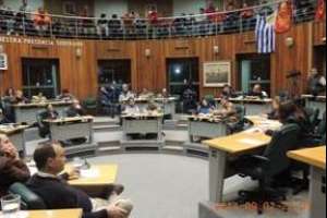 Prórroga para amnistía tributaria, regularización de patentes y ampliación del Conrad en la última sesión ordinaria de la Junta