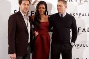 Naomie Harris co-protagonista de la última pelicula de James Bond estuvo en la Fórmula E en Punta del Este