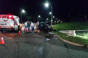 Turista argentina lesionada en accidente en la interbalnearia en parada 45