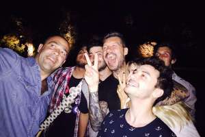 Tinelli y familia celebraron la llegada del año en una fiesta con Marama