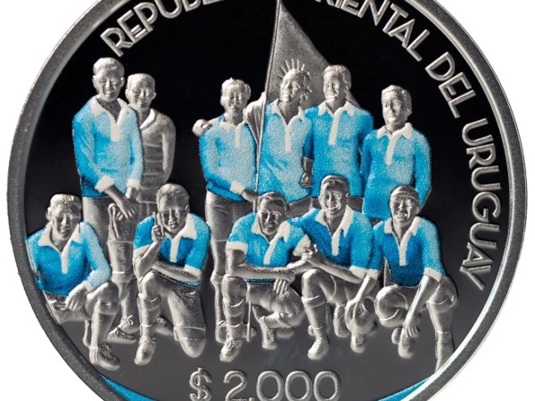 La majestuosa moneda que lanzó el BCU por los 100 años de la primera medalla de oro olímpico de Uruguay