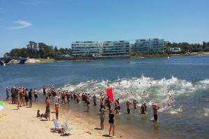 Se inició en Maldonado el Campeonato Nacional de Aguas Abiertas