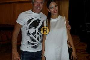 Fernando Burlando y Barby Franco disfrutaron juntos de un show en Punta