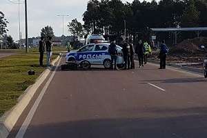 Joven con capacidades diferentes fue atropellada al intentar cruzar avenida Luis Alberto de Herrera