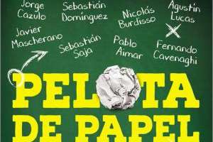 Pelota de papel en el Mazzoni